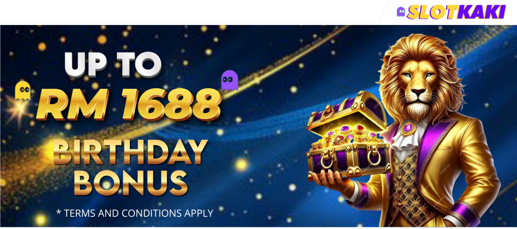 Birthday Bonus Promotion - SlotKaki Special Offer