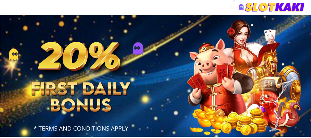 First Daily Bonus 20% - Daily Promotion